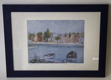 DONATO MANCINI PAESAGGIO PUGLIESE Opera Unica ACQUERELLO CARTA Conversano 2000