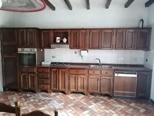 cucina completa usata incluso frigo lavastoviglie forno piano cottura 4 fuochi