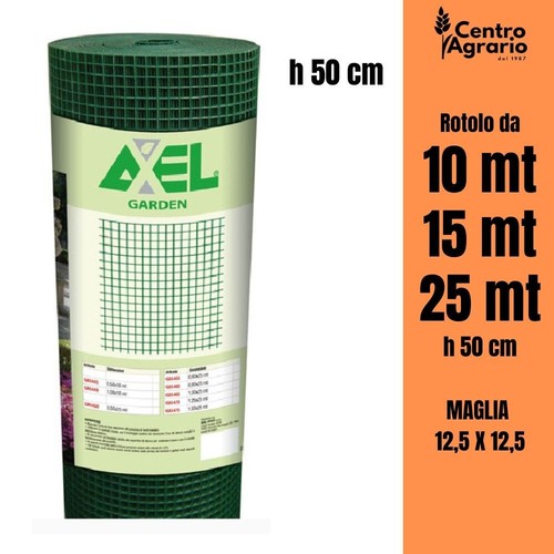 Rete metallica plastificata