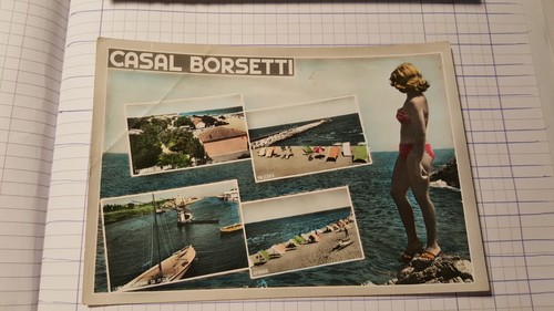 Cartolina casal borsetti - cartolina,