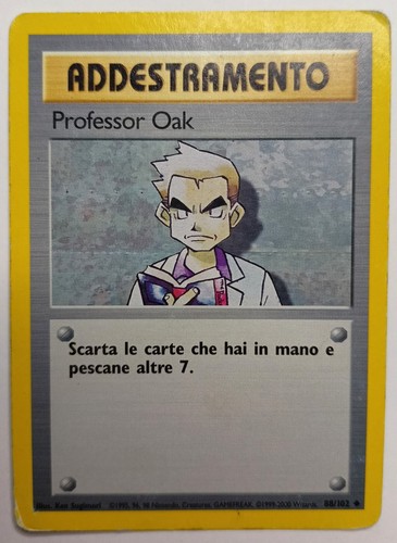 Professor oak 102 pokémon - professor,