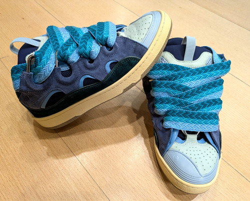 Sneakers lanvin curb pelle - in,