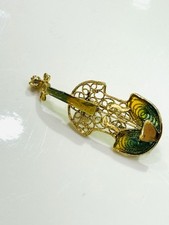 925 Silver Filigree Brooch