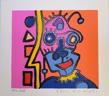 Paul Kostabi serigrafia