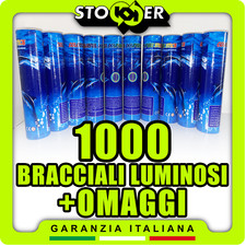 1000 BRACCIALETTI LUMINOSI