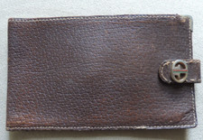 GUCCI VINTAGE - PORTASSEGNI ANNI 70 - PELLE