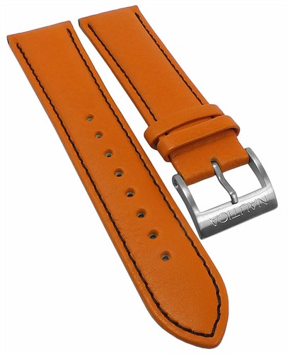 Nautica cinturino 22mm pelle - 22mm,