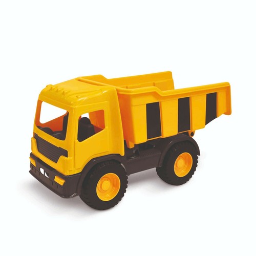 Camion cantiere giallo cassone - camion,