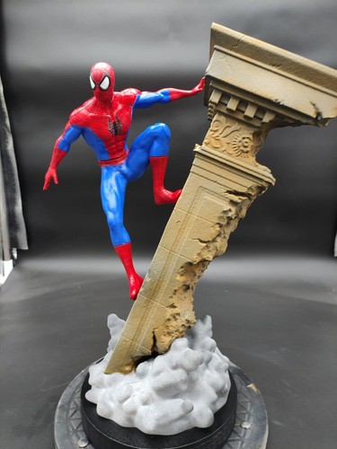 Statua diorama spiderman uomo - statua,