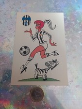 Cartolina Juventus anni 60
