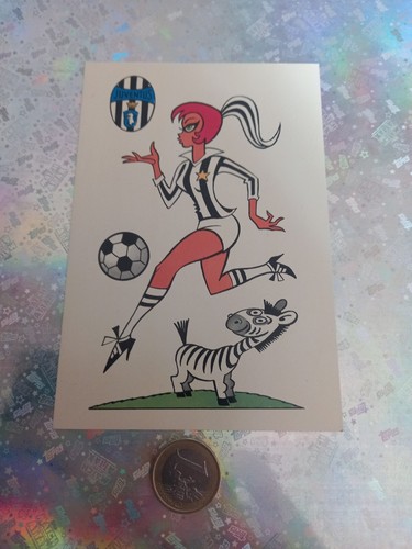Cartolina juventus anni - cartolina,