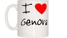 Tazza genova cuore amo - tazza,