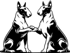 Adesivo Bull Terrier - adesivo