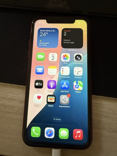 Apple iphone red - apple, 11