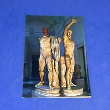 NAPOLI MUSEO NAZIONALE GRUPPO DI TIRANNICIDI ARMODIO CARTOLINA -  COLORI