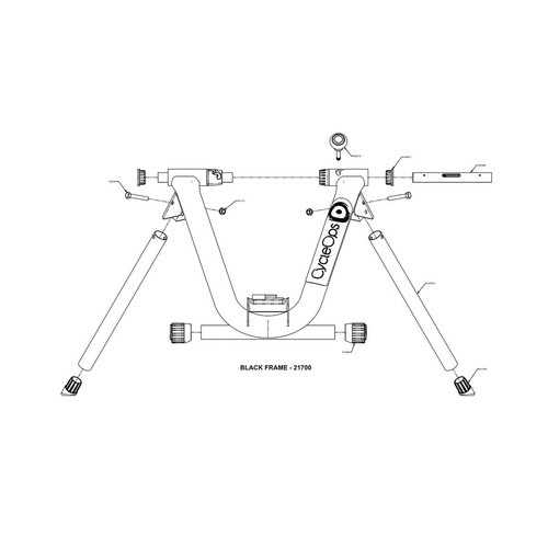 Cycleops supporto anteriore - cycleops,