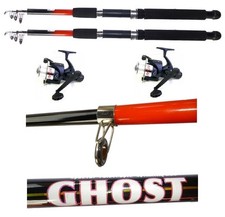 kit 2 canne ghost 2.10m +