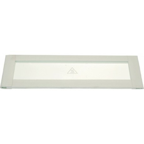 Vetro porta forno 385x135x5 - 385x135x5, mm