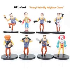 8pcs funny neighbor clown - 8pcs, mini