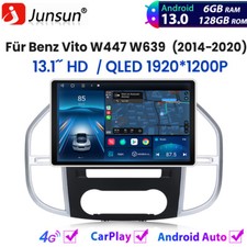 13.1" per Mercedes Benz Vito W447 2014-2020 autoradio carplay Android 13 6+128GB