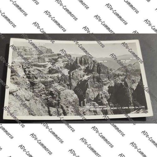 Cartolina gruppo brenta - cartolina,