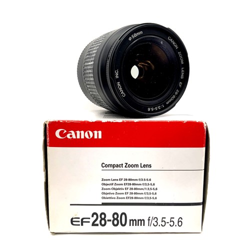 Canon 80mm 5 - 28-80mm, .5-5.6