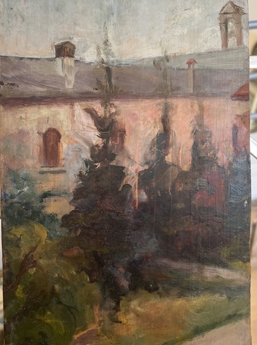 Dipinto olio 16x26 - ad,