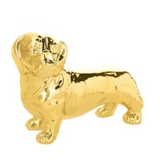 Statuetta cane bassotto
