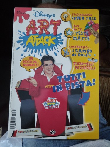 2002 disney art attack - disney's,