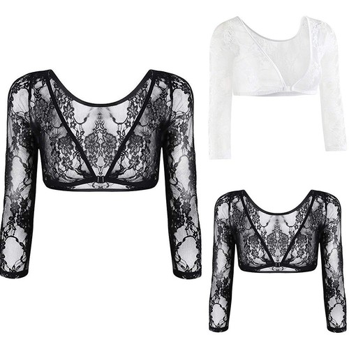 Top donna pizzo senza cuciture