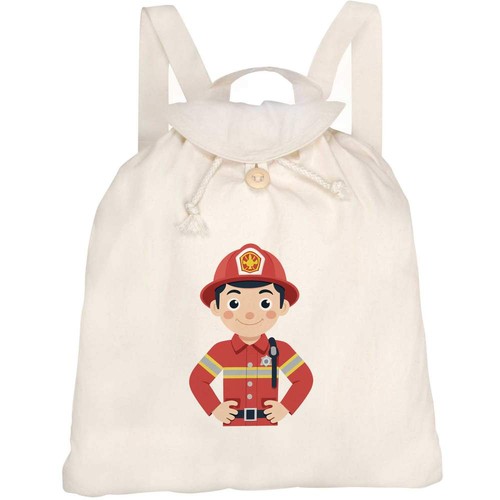 Zaino tela fireman - in, 'fireman'