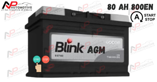 Batteria auto blink agm - l4,