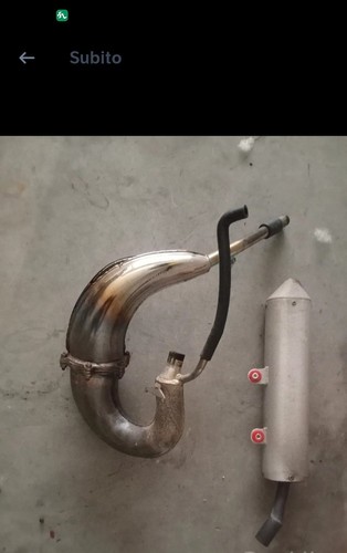 Marmitta silenziatore 2t - silenziatore,