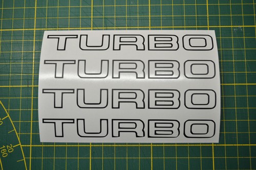 Sticker turbo 15x140mm - turbo,