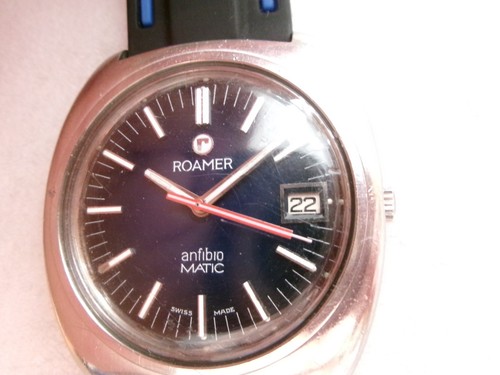 Roamer anfibio matic vintage - roamer,