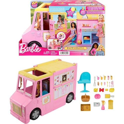 Mattel hpl71 barbie camion - barbie,