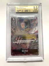 One Piece BGS 9.5 Promo SMOKER Pre-Release P-025 - 2022-23 Eng
