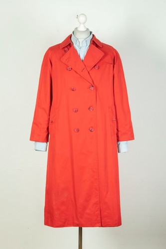 Trench coat donna rosso