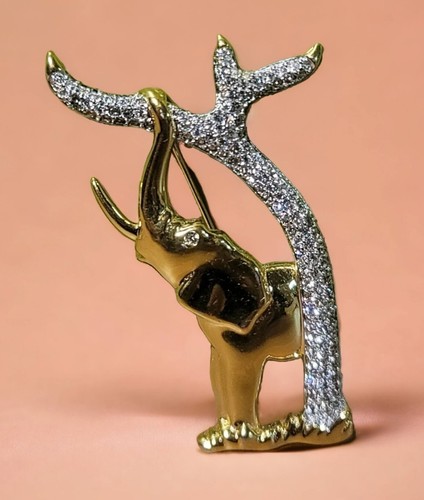 Spilla vintage swarovski - spilla,
