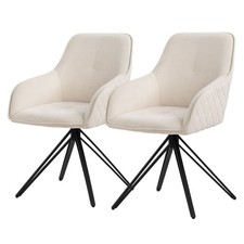 2x Sedia sala da pranzo crema