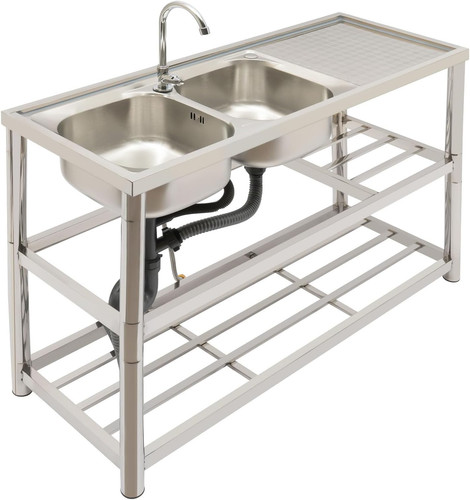 Lavabo acciaio inox - lavabo,