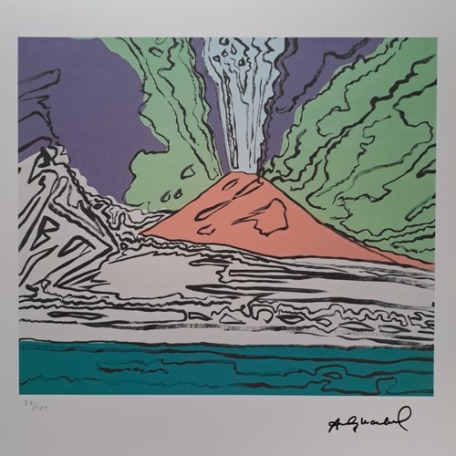 Firmato andy warhol monte - -,