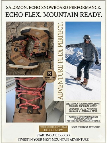 Stivali snowboard salomon - stivali,
