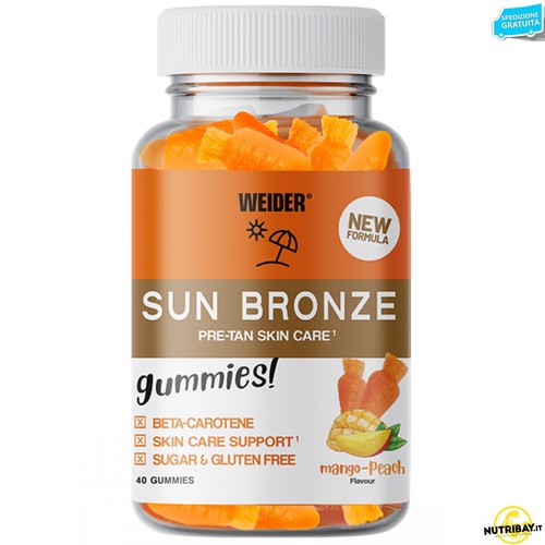 Weider sun bronze gummies - weider,