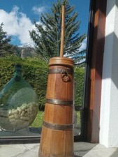 ANTICA ZANGOLA PER BURRO IN LEGNO PRIMI '900