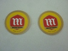 COPPIA  ADESIVI MOTO MONTESA