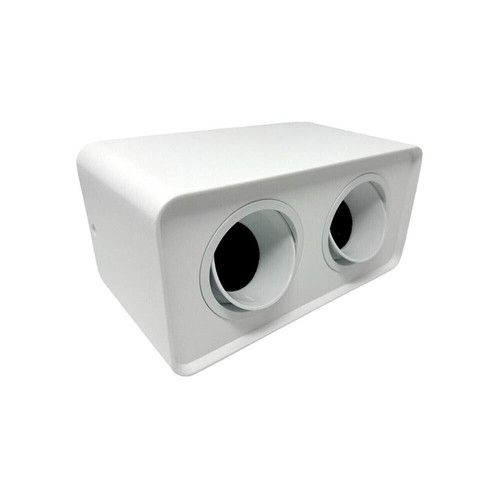 Porta faretto doppio supporto - porta,