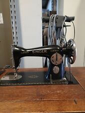 MACCHINA DA CUCIRE SINGER A PEDALE CON MOBILE THE SINGER TRADE MARK 1930 VINTAGE