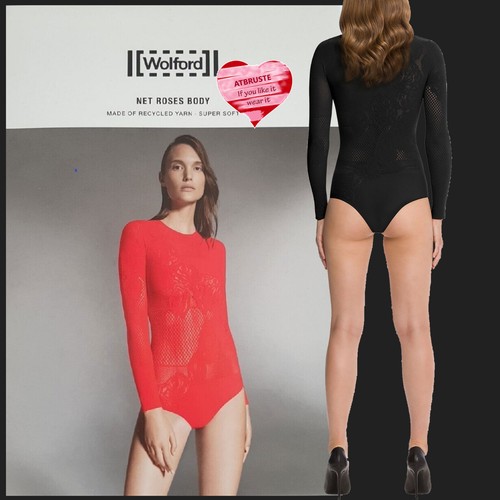Body wolford net roses - net, xs