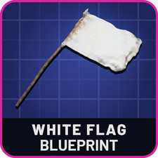 White flag blueprint - flag,